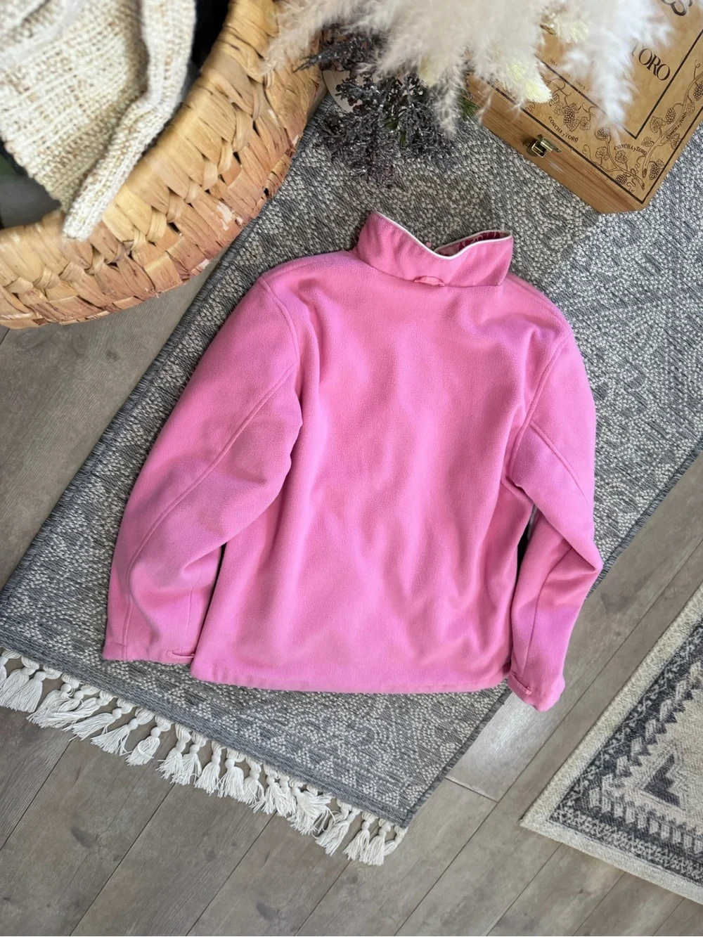 Vintage ZeroXposur Girls Pink Reversible Jacket Size XL